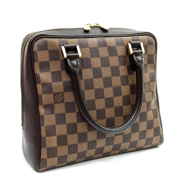 ✨️💎AUTHENTIC LOUIS VUITTON BRERA DAMIER EBENE HANDBAG - Picture 4 of 16
